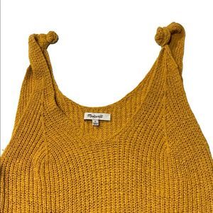 Madewell Monterey Yellow Sweater Tank